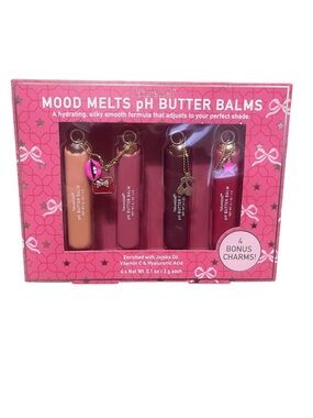 NatureWell Mood Melts pH Butter Balms Set w/ Charms – NEW